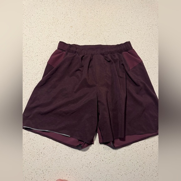 lululemon athletica Other - Lululemon Men’s Small Surged Lined 5’ Shorts Purple  NWOT
